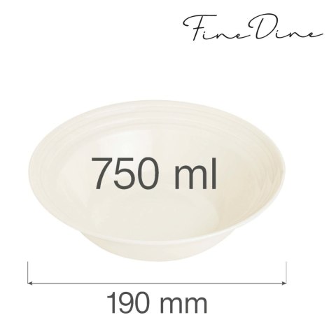 Miska Crema 750 ml, 190 mm - Fine Dine