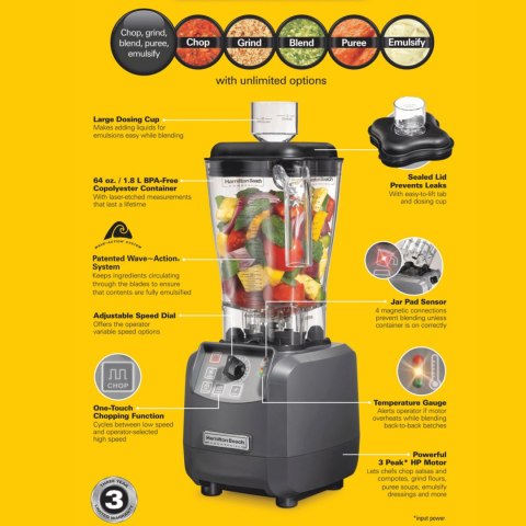 Blender kuchenny Expeditor HBF600R-CE - Hamilton Beach Commercial