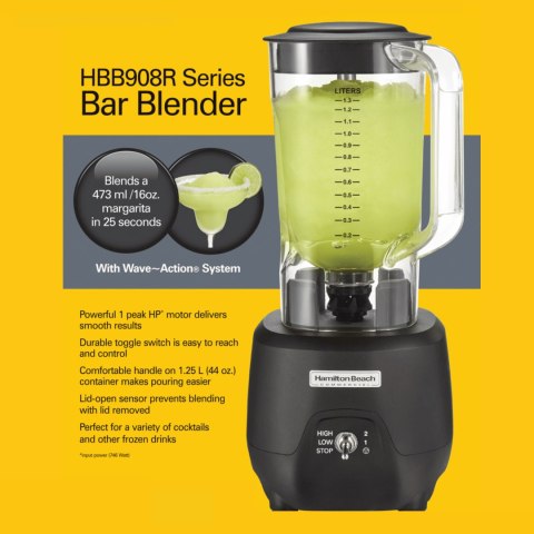 Profesjonalny blender barmański HBB908R-CE 1.25l - Hamilton Beach Commercial