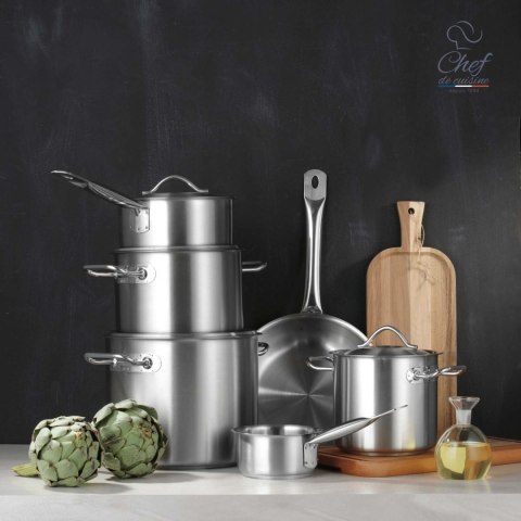 Garnek ze stali nierdzewnej wysoki king size 155l śr. 600x(H)550 mm Chef de Cuisine