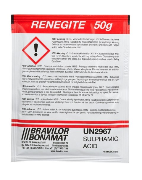 Odkamieniacz Renegite 15x50g - Bravilor Bonamat