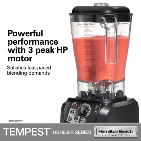 Blender barmański HBH650R-CE Tempest® 1.8l 1200W, Hamilton Beach Commercial Hamilton Beach Commercial